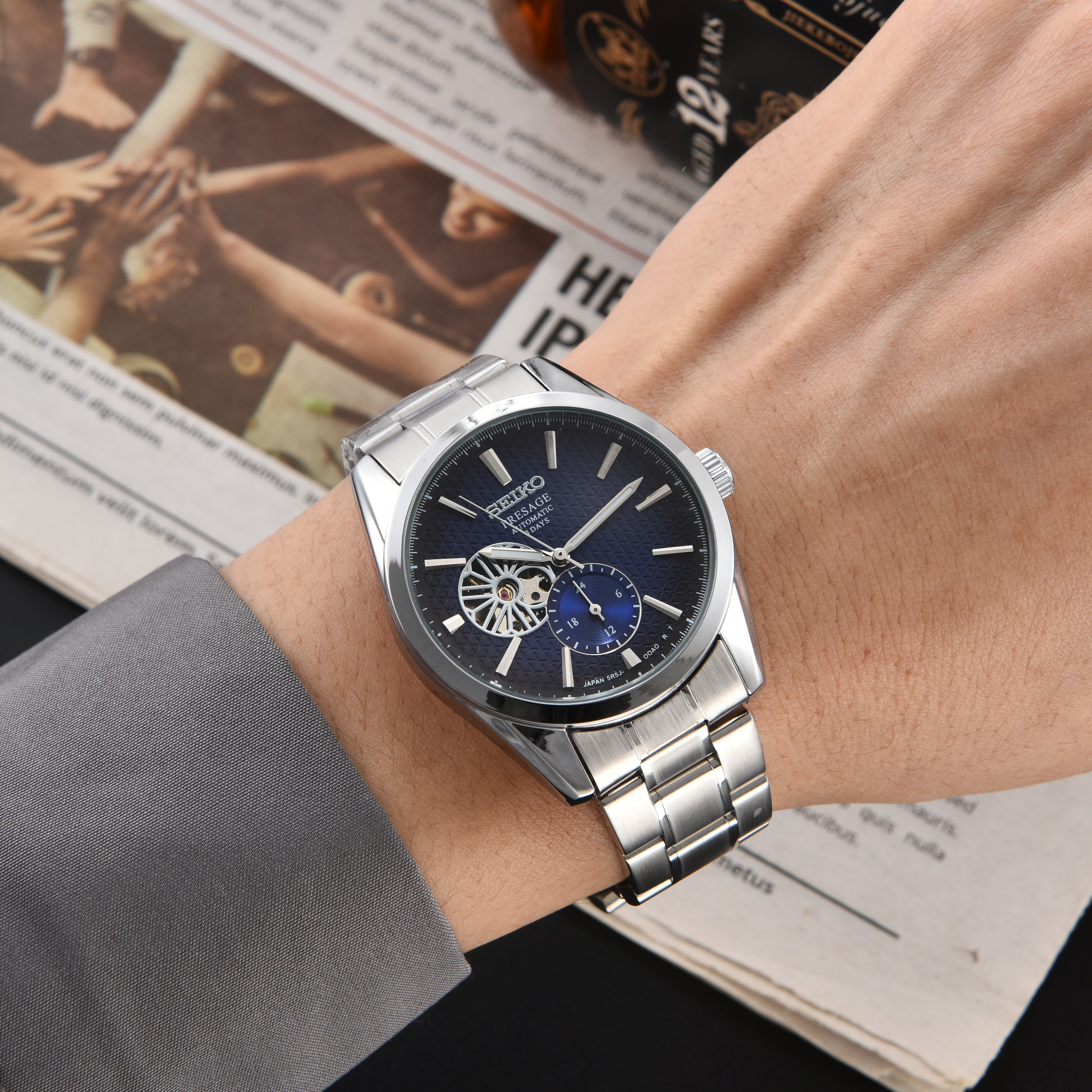 PRESAGE AUTOMATIC 3 DAYS FONDO VISTO