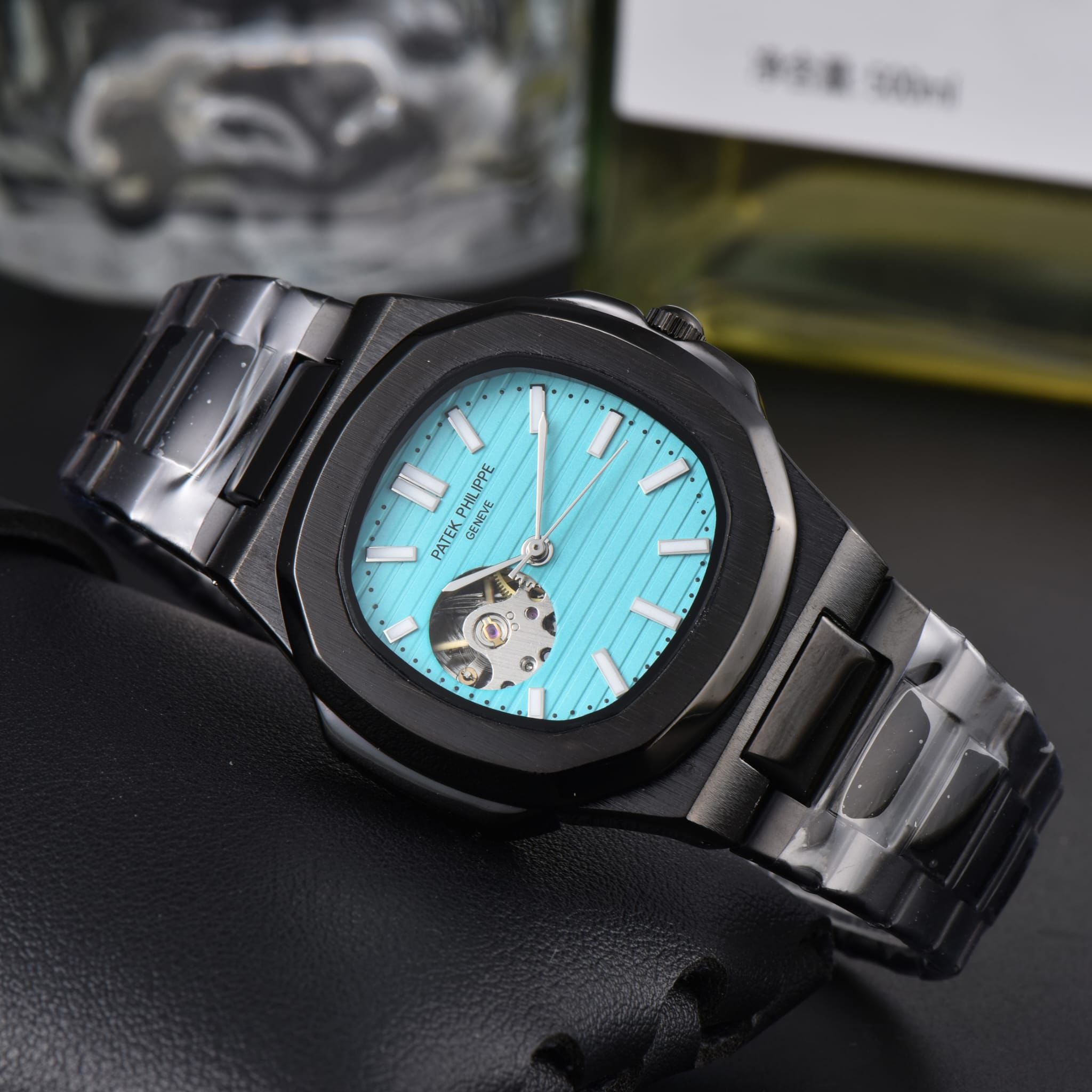 NAUTILUS AUTOMATIC FULL BLACK FONDO VISTO