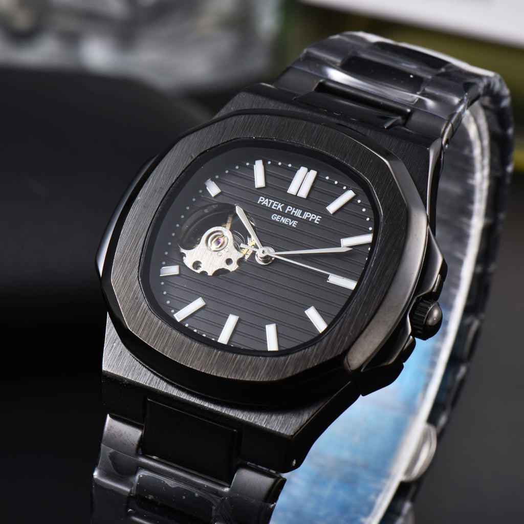 NAUTILUS AUTOMATIC FULL BLACK FONDO VISTO