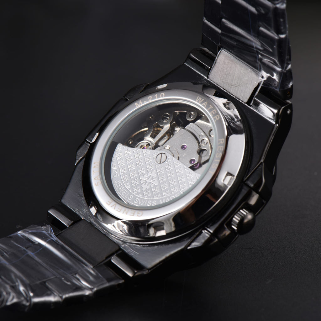 NAUTILUS AUTOMATIC FULL BLACK FONDO VISTO